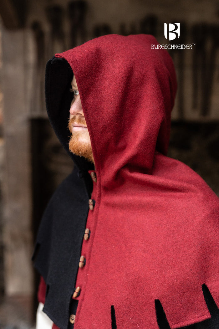 kaperon Dangereuse, höger, svart, ullmix