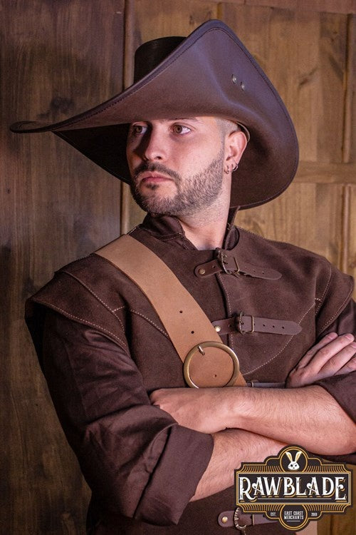 Cappello da moschettiere Toledo, nero