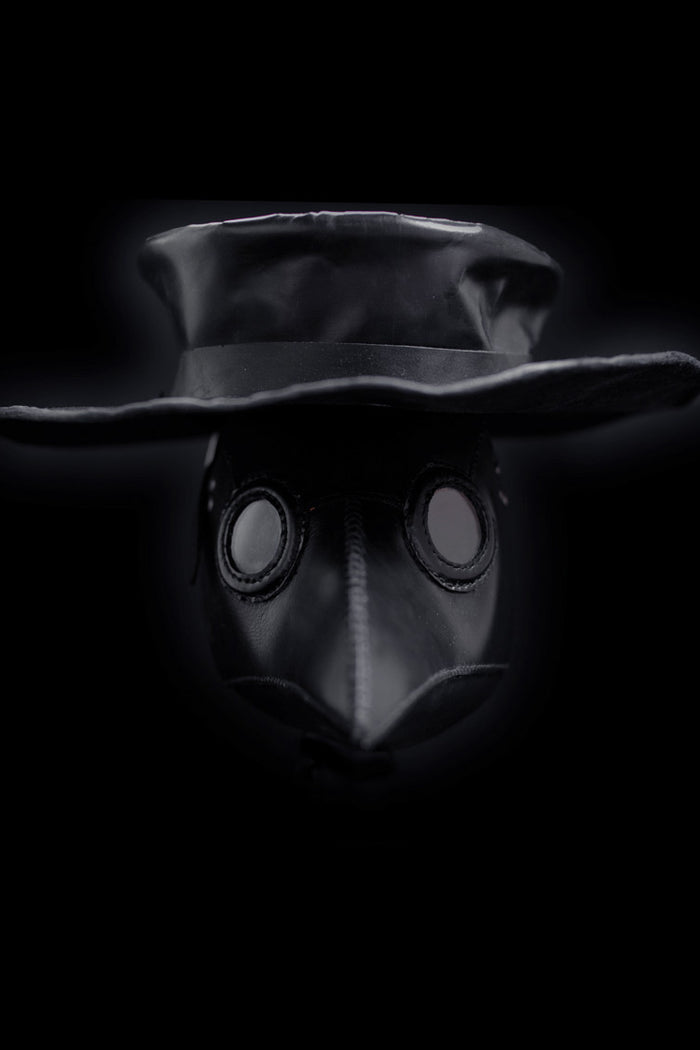 Set de médecin de la peste, noir