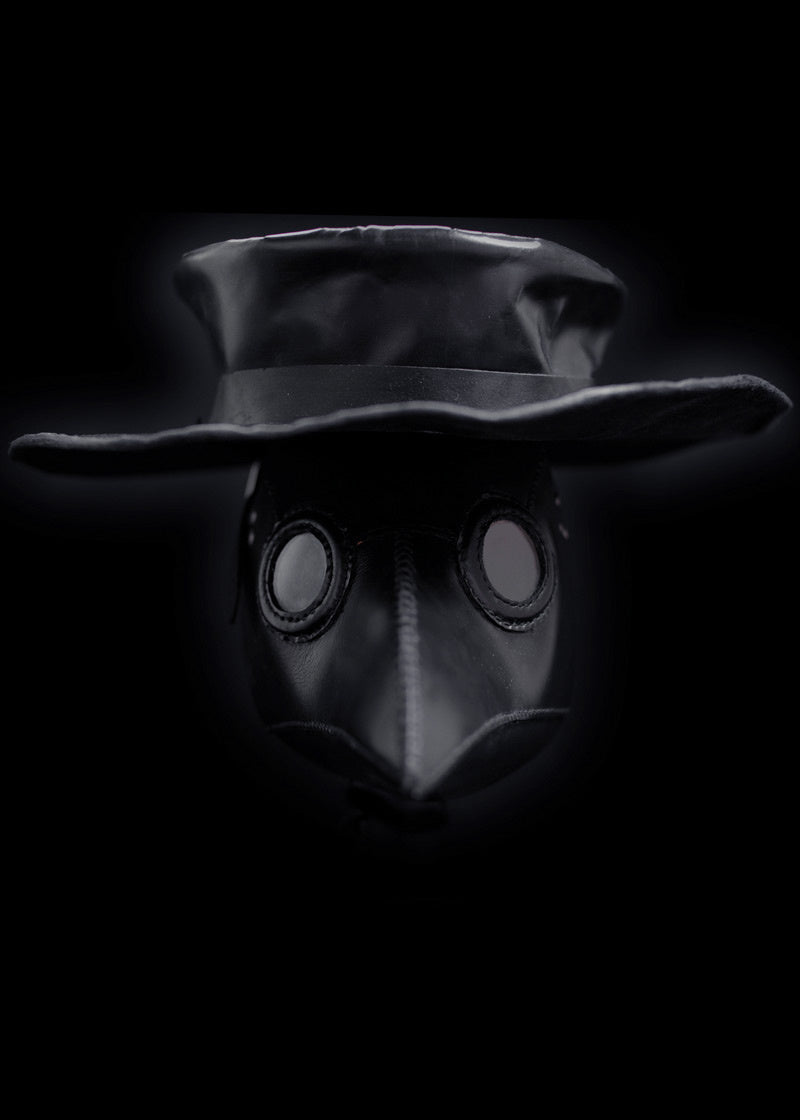 Pestdokter set, zwart