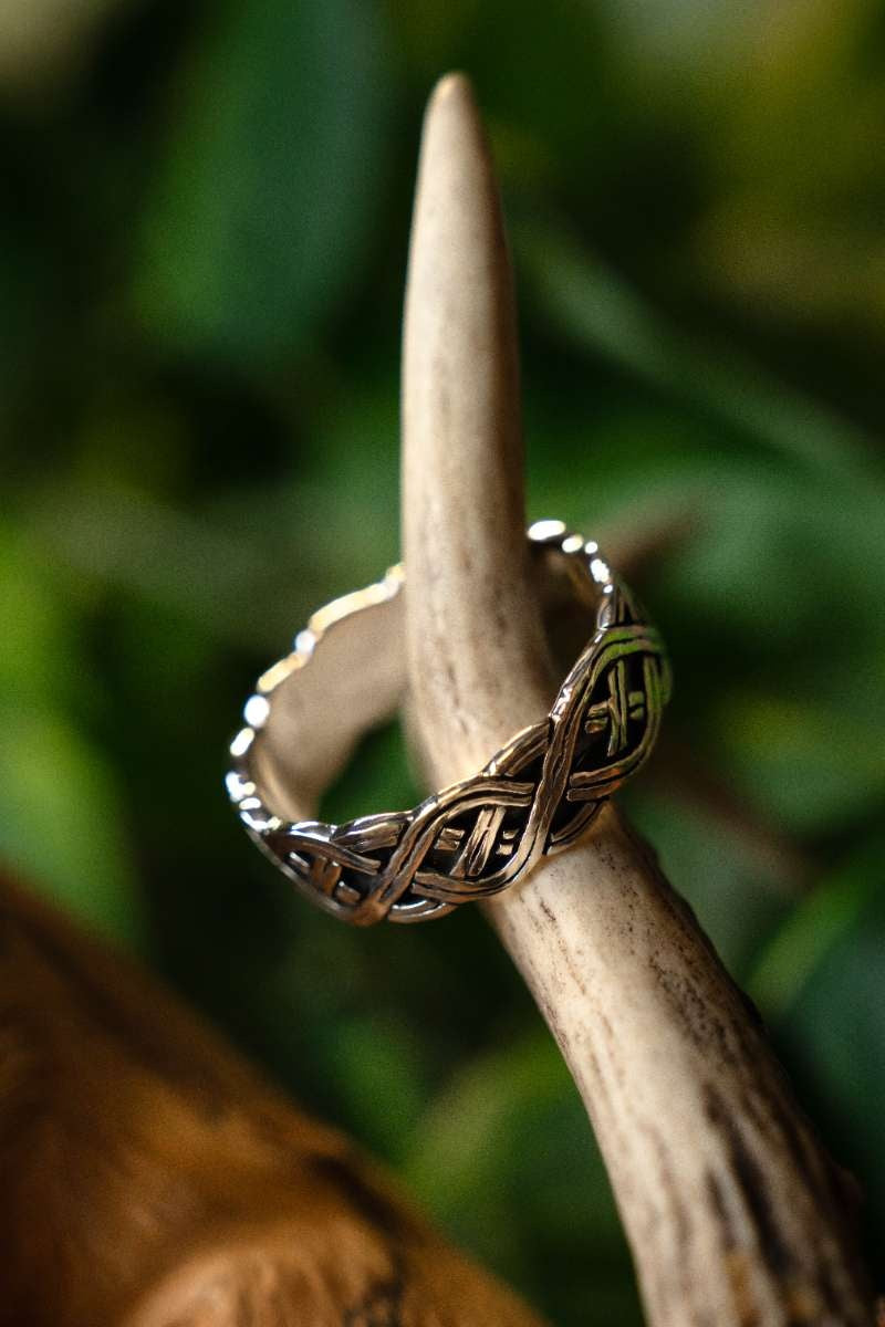 Bague normande, argent sterling