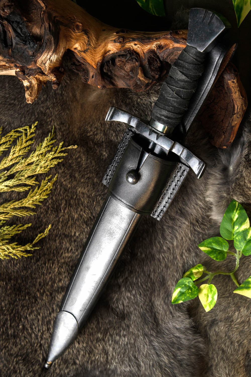 Medeltida dolk, Crécy, skarp