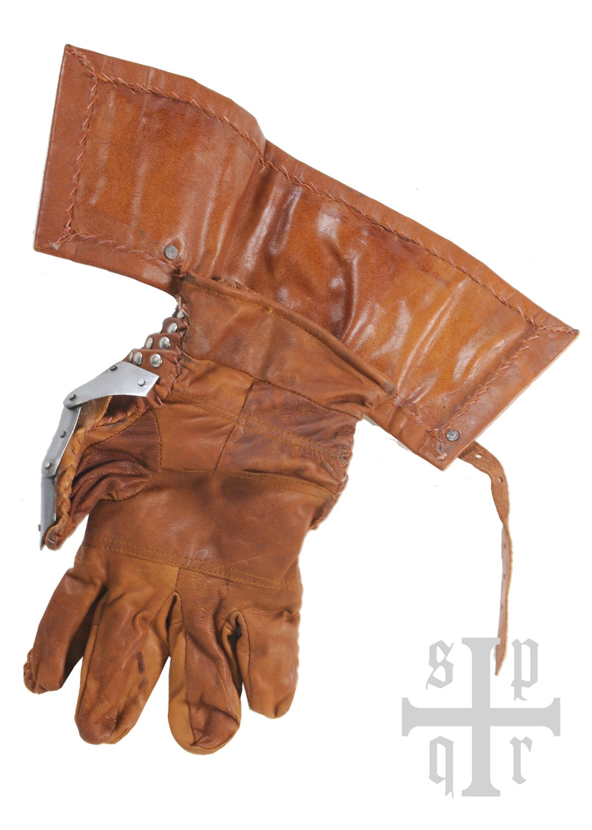 Rękawice płytowe Visby, XIV wiek, 1 mm