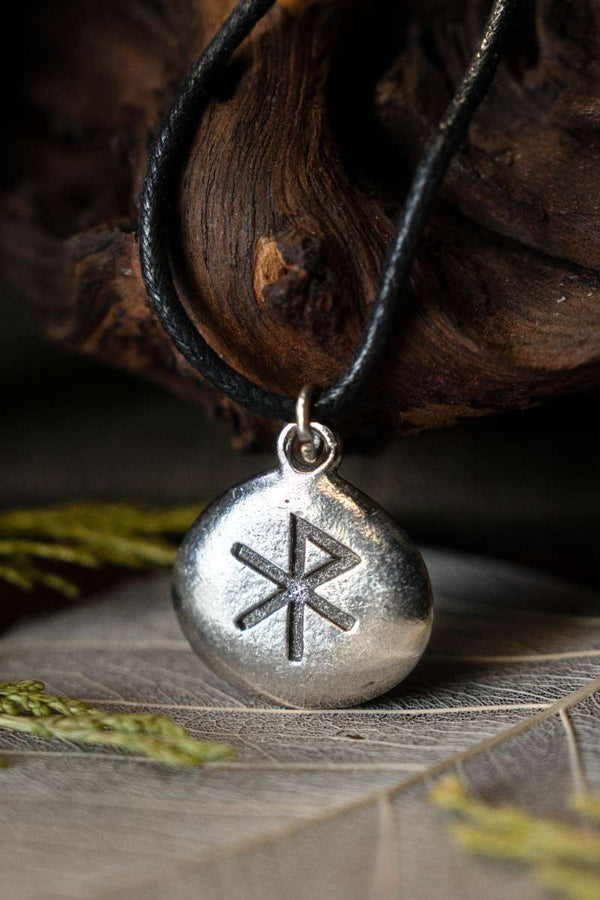 Runen amulet liefde, tin