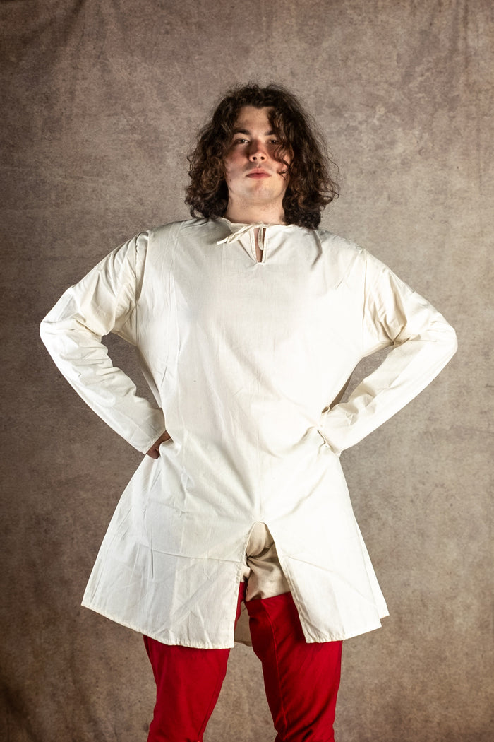 Tunic Wolfram thin cotton, cream