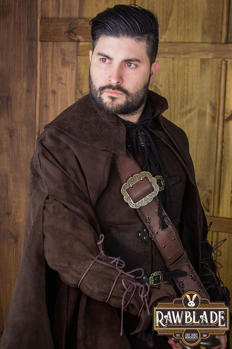 Agrippa mantel, brun