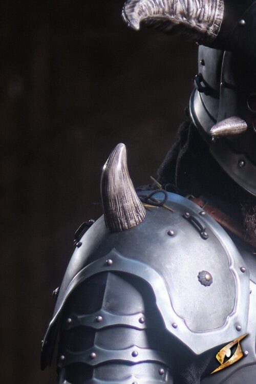 Demon hoorns ongeverfd