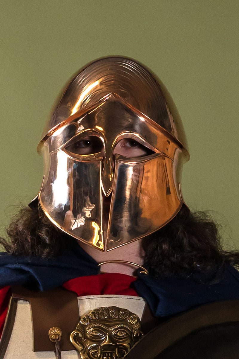Corinthian helmet type A, 1-1.2 mm
