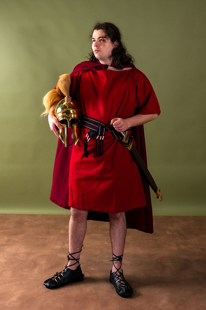 Sandales en cuir de l'âge du fer noir