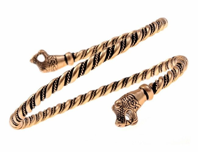 Oseberg överarmsring, brons