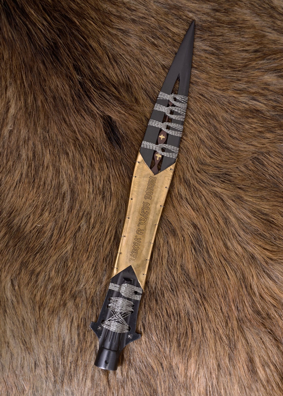 La Lanza Sagrada, réplica de museo, afilada