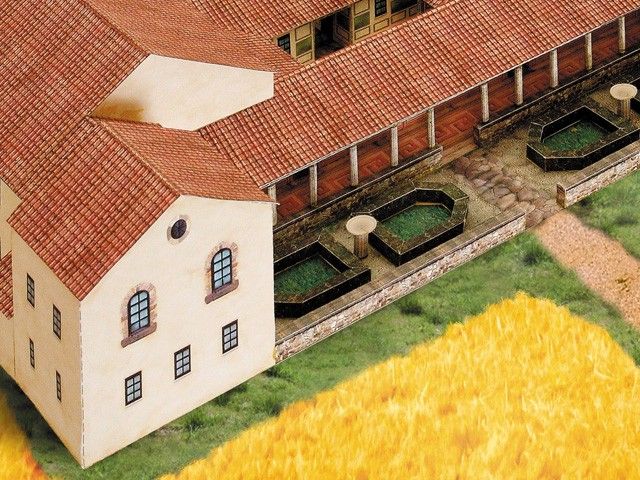 Model building kit villa rustica