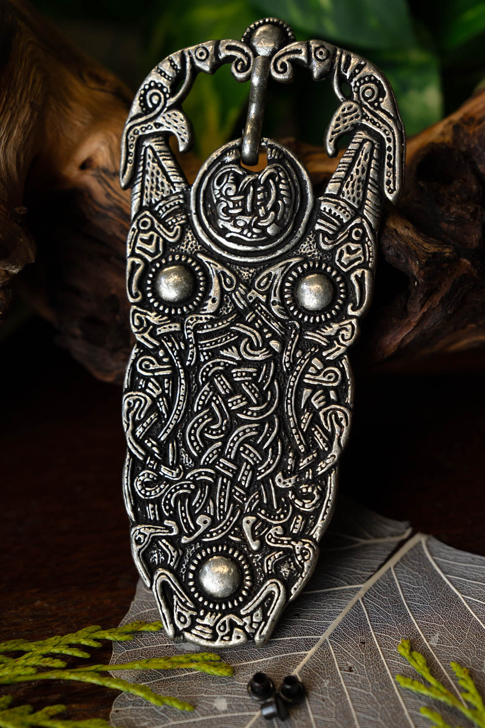 Sutton Hoo bæltespænde, forsølvet