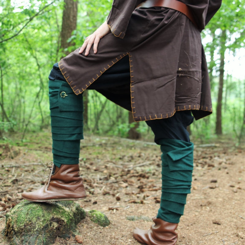 Tunic with authentic lining, dark brown