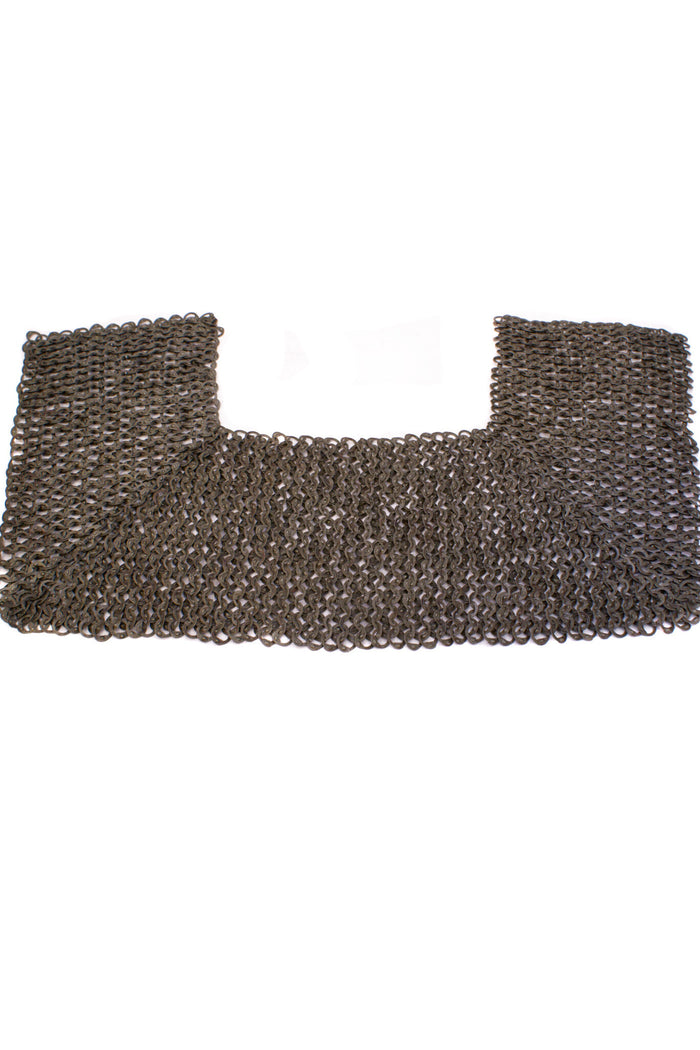 Chain mail shoulder piece, round rings - round rivets, 8 mm