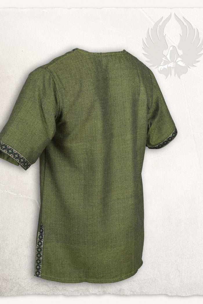 Sigbert tunic herringbone, green