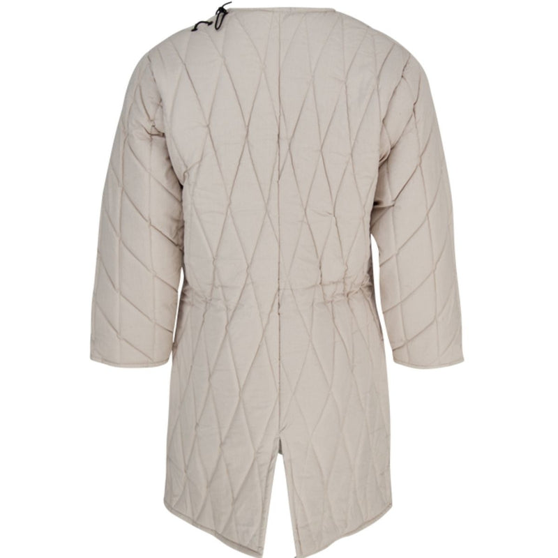 Medieval gambeson, cream