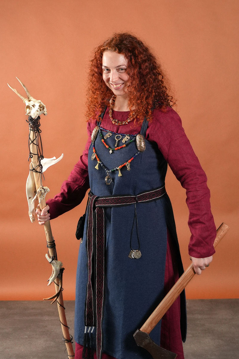 Suknia wisząca Frida, niebieska