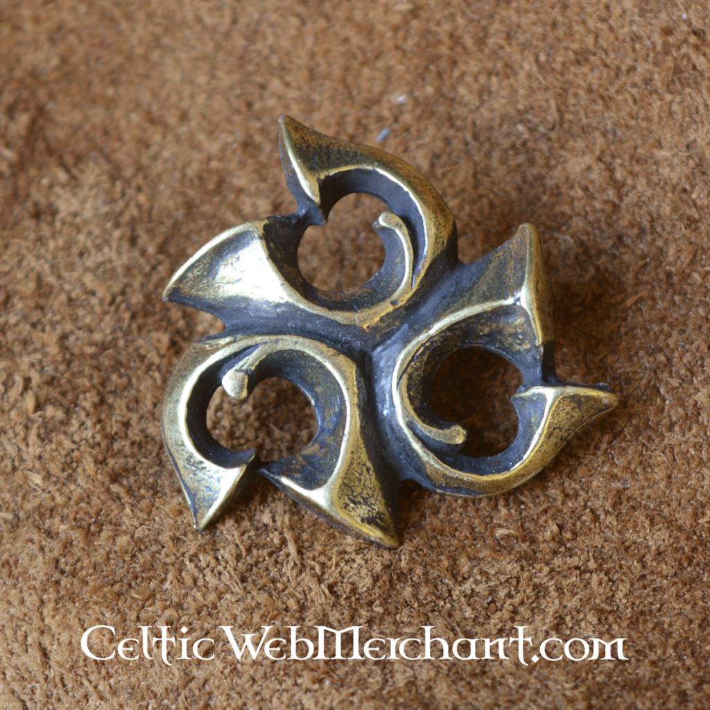 Garniture de ceinture romaine en forme de trompette