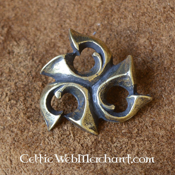 Garniture de ceinture romaine en forme de trompette