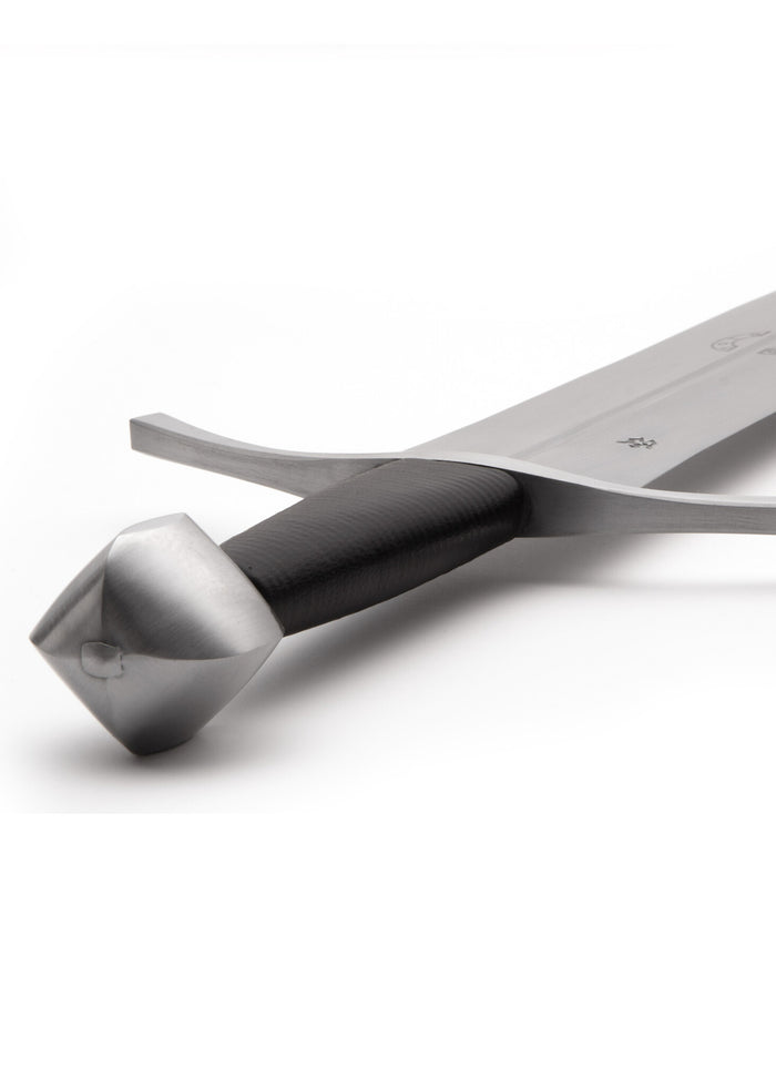 Siglo XIV espada Guerra de los Cien Años, Royal Armouries, semi-afilado