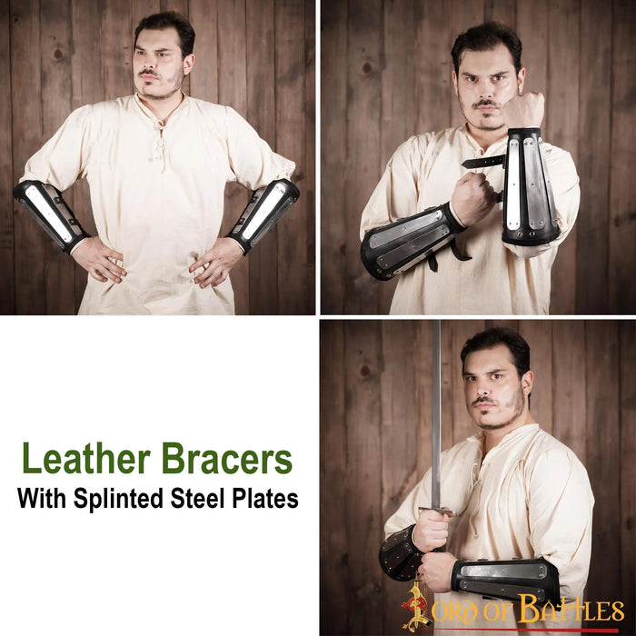 Leather Vambraces Asmund