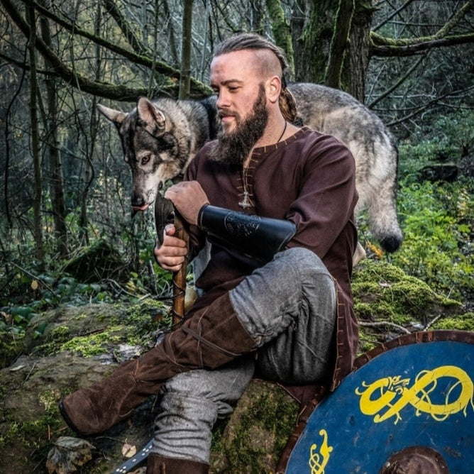 Suede boots Rolf, brown