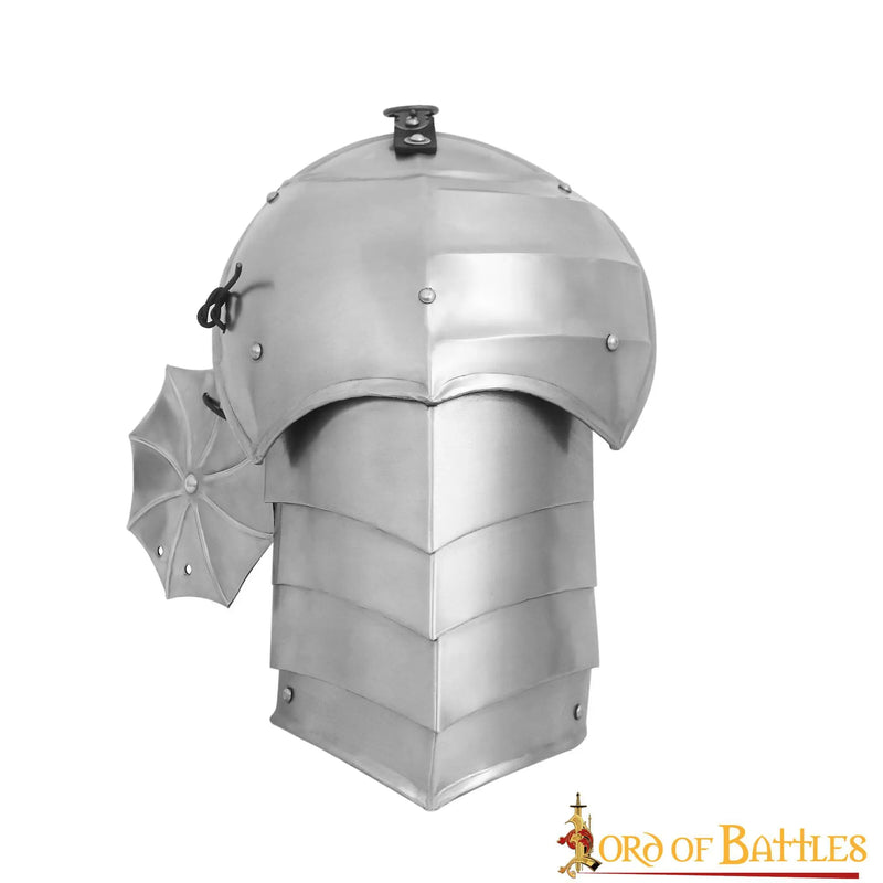 Gotische Pauldrons mit Rondellen, 1,6 mm