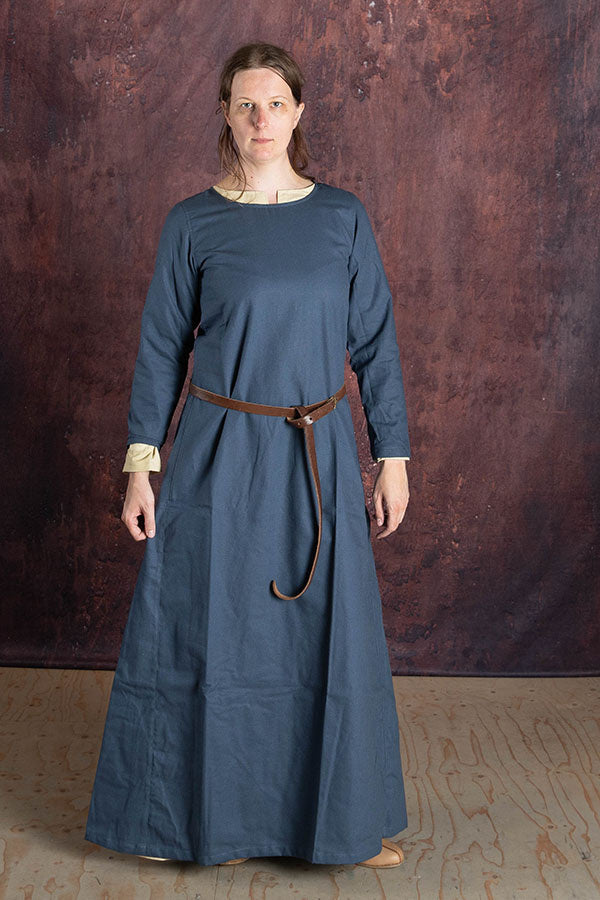 Vestido medieval Freya, azul
