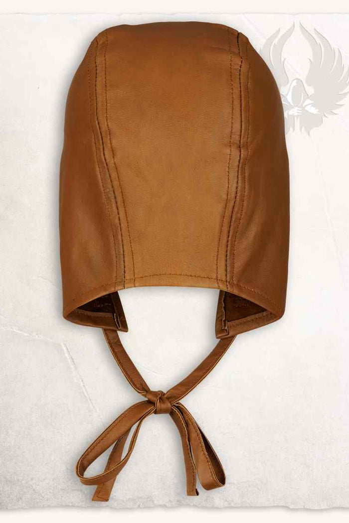 Kapje Martinus, leer, bruin