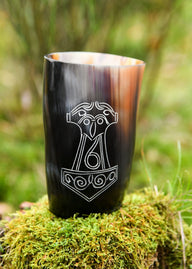 Hoorn drinkbeker Mjolnir, 100-200 ml