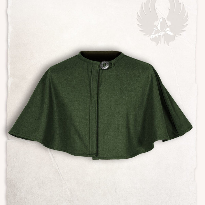 Peleryna Bron, zielona