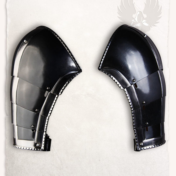 Spaulders Kaspar, gebronsd, 1.2 mm