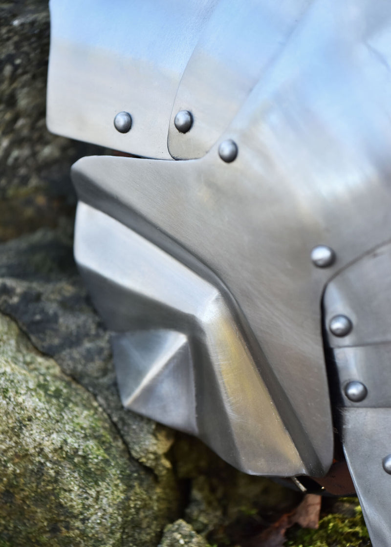 Poleyny XV-wieczne, nakolanniki, 1,2 mm