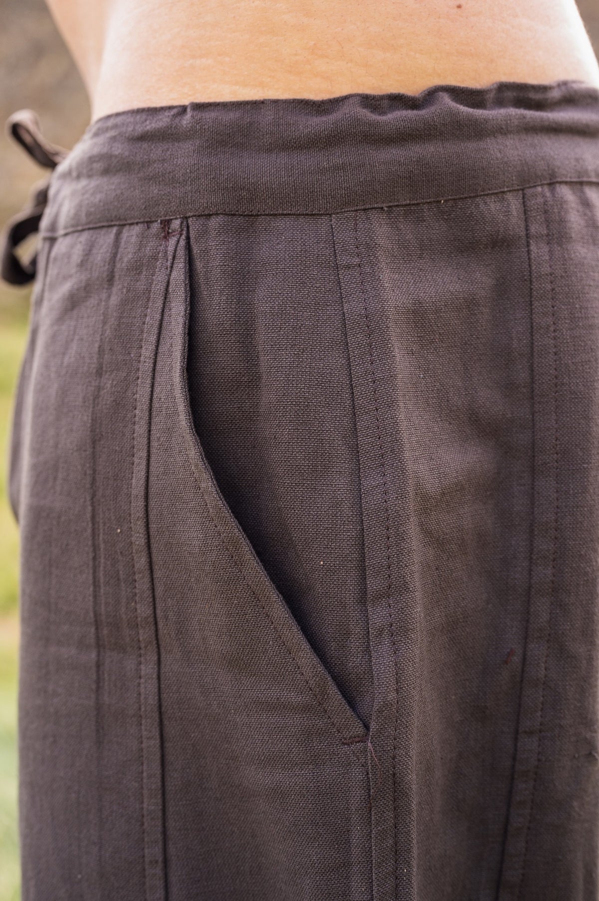 Spodnie wikińskie Dublin, brązowe