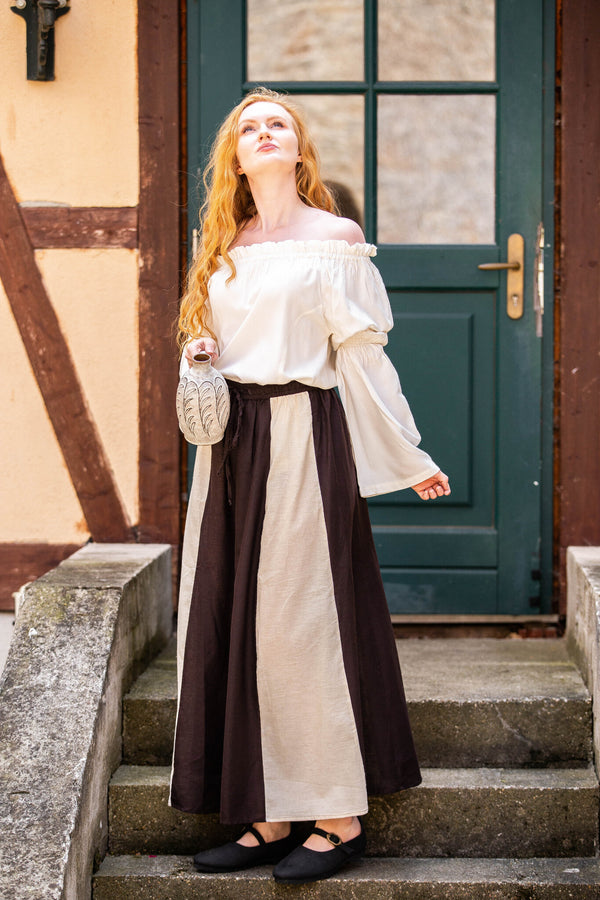 Baroque blouse, crème