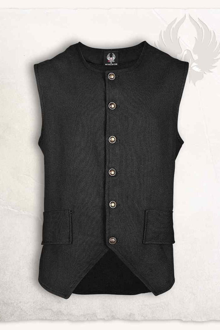 Pirate Vest Fletcher, black