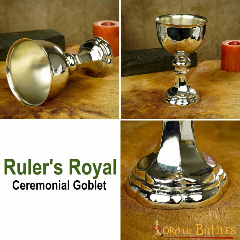 Middeleeuwse messingen kelk