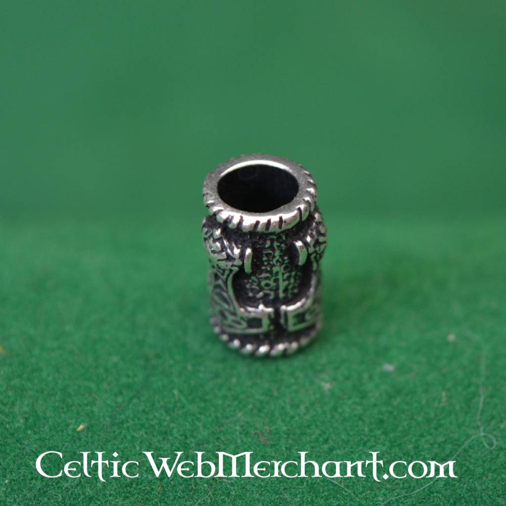 Bartperle mit Thorshammer, Silber