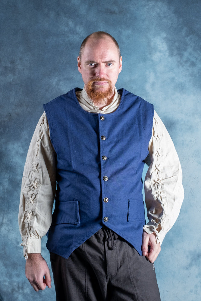Pirate Vest Fletcher, blue
