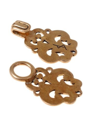 Mantelspänne Norge, brons