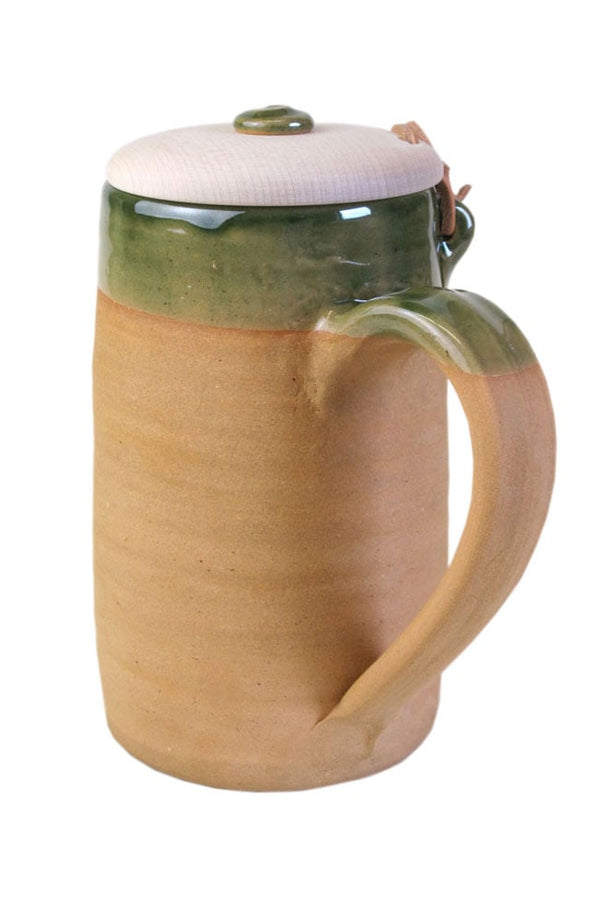 Historical Beer Mug, 0.5l with wooden cap