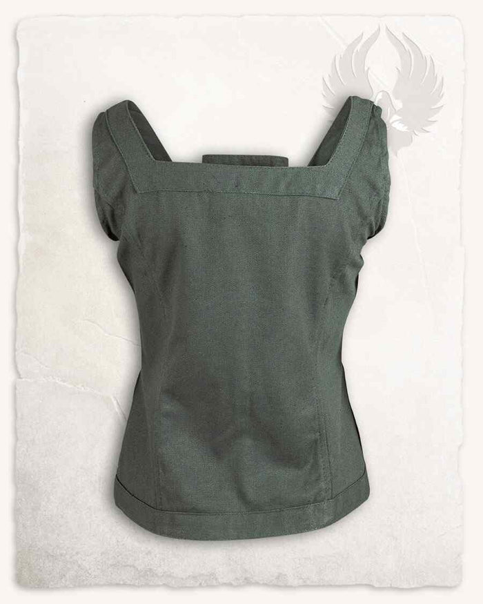 Body Ursula, algodão, verde
