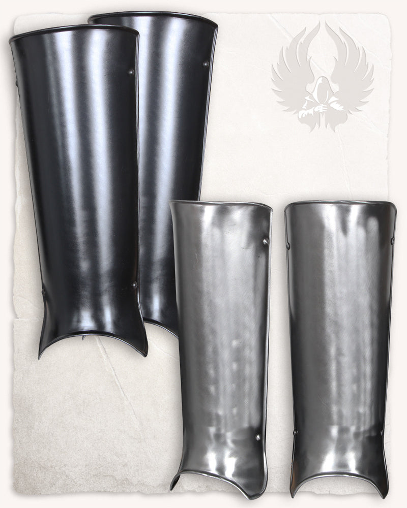 Nagolenniki Gustav, czarne, 1,2 mm