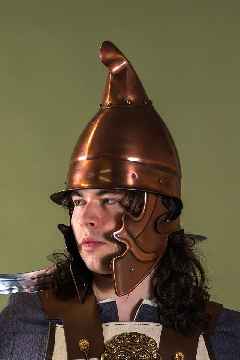 Thrakischer Hoplitenhelm, 1,3 mm
