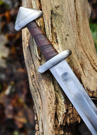 Vikingzwaard Petersen H, lang, bot (battle-ready)