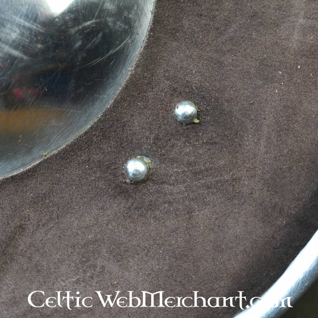 Buckler with leather covering, type IA, size S, 2 mm (battle-ready)