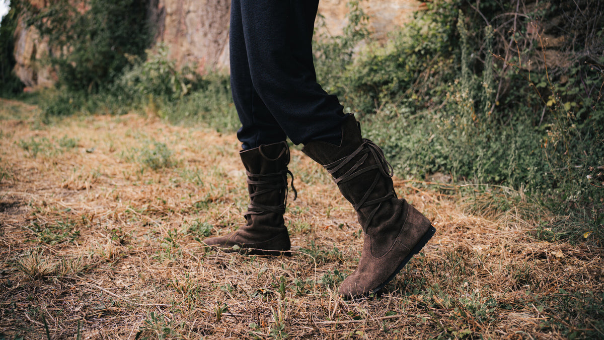 Suede boots Rolf, brown