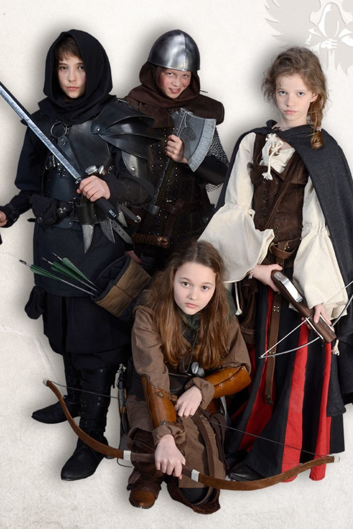 Children's cloak Niko, green