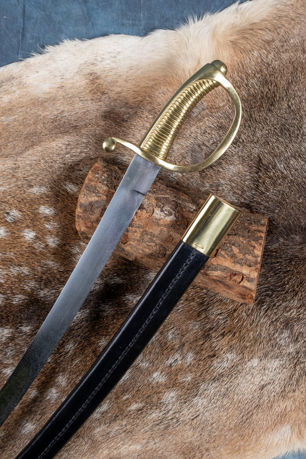 Napoleonic briquet sabre, semi-sharp